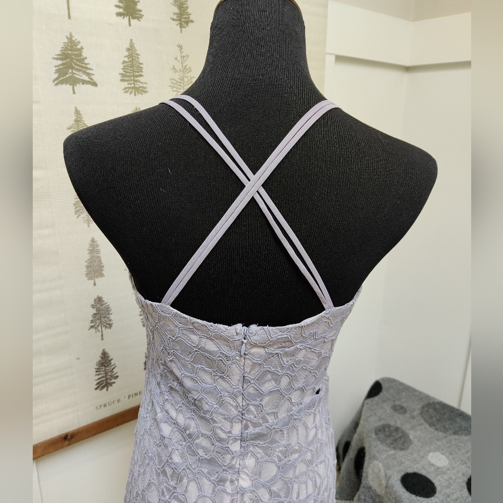 Topshop Lace Cut Out Dress - size 8 - Picture 5 of 10